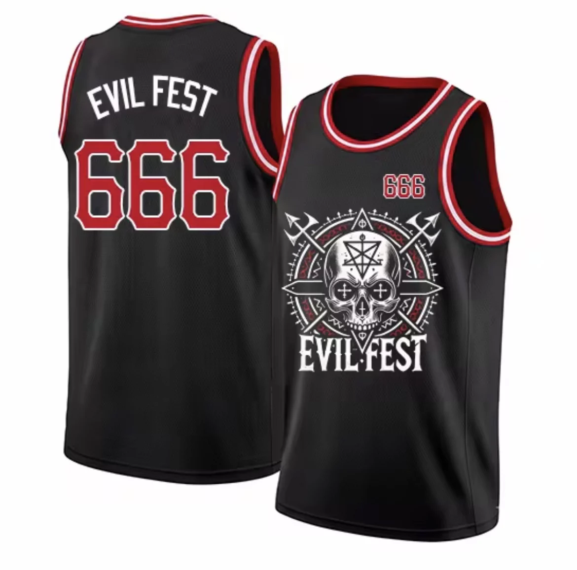 Débardeur rétro Basket Evil Fest